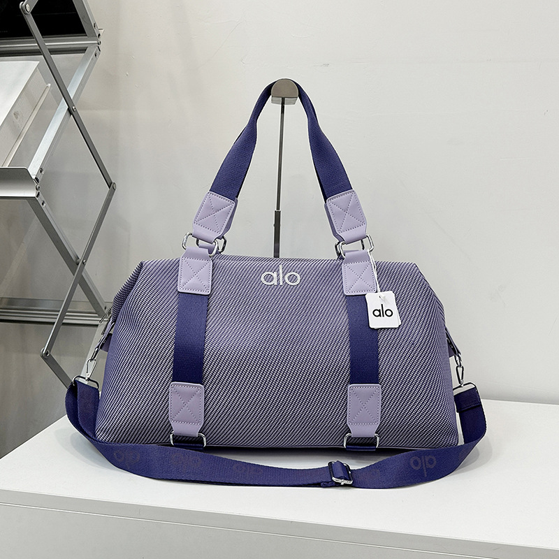 Alo Travel Bag Satchel Sports Fitness Bag Dry and Wet Separation Large Capacity Business Trip Swimming Yoga Waterproof Men and Women