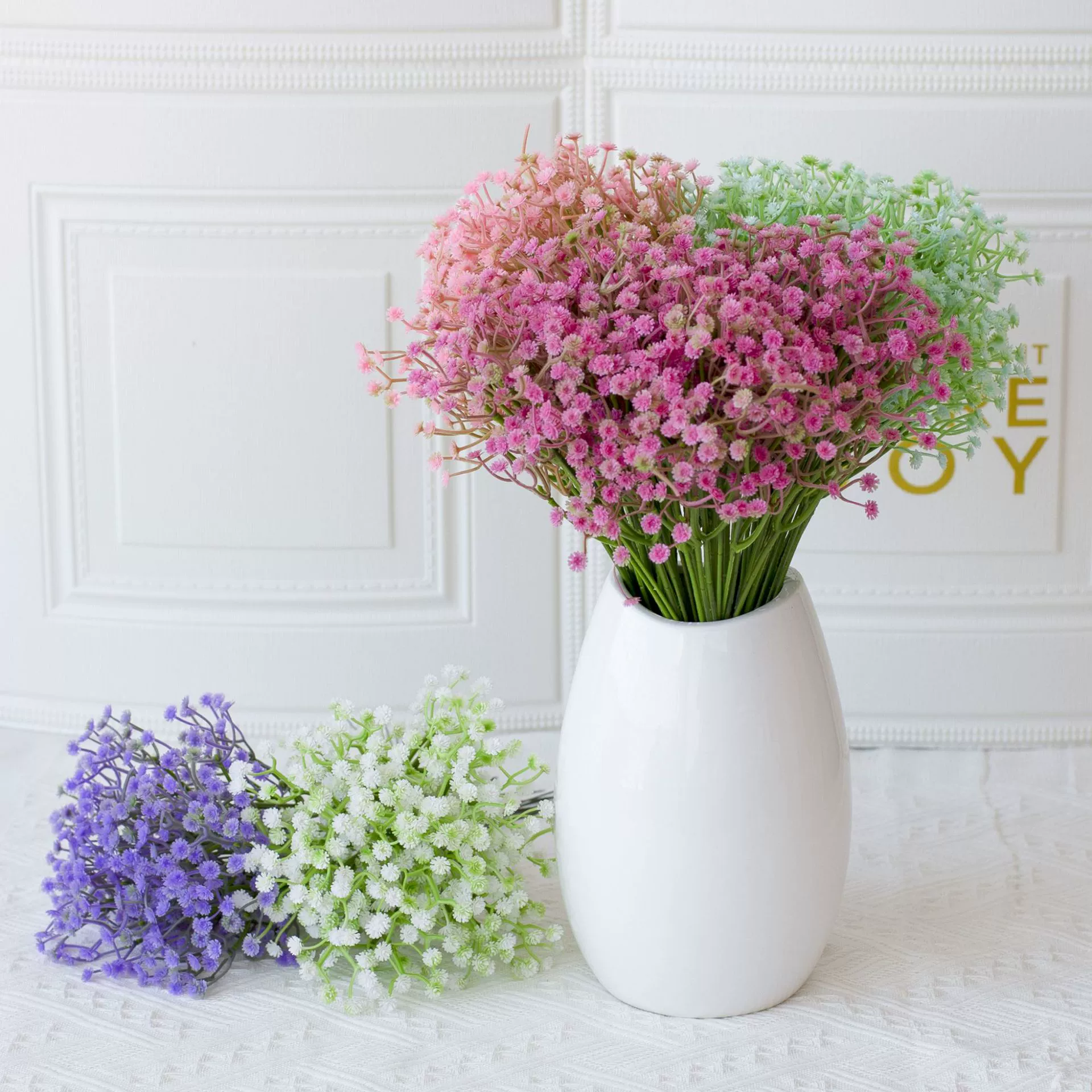 Искусственные цветы имитация цветов, полные звезд