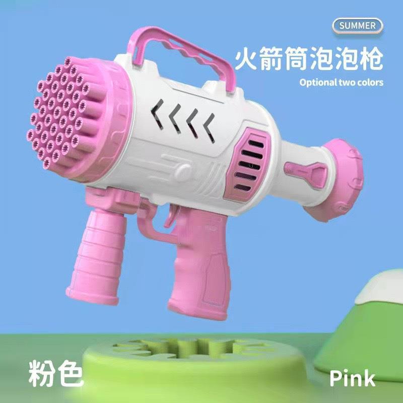 Nueva máquina de burbujas de mano de astronauta de celebridades de Internet de 32 orificios, sin fugas, pulverizador de burbujas completamente automático, juguetes para niños al por mayor