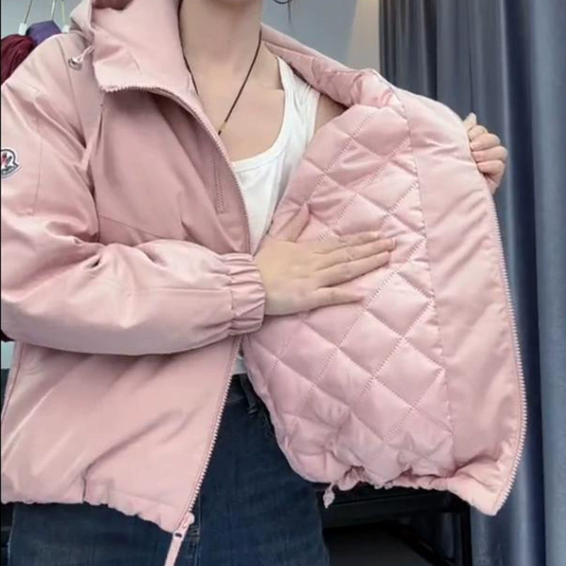 Короткая утолщенная куртка-штурмовая куртка женская осень-зима новая 2024 корейская модная модная маленькая куртка