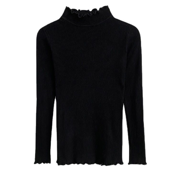 Demi-season fitted sweater