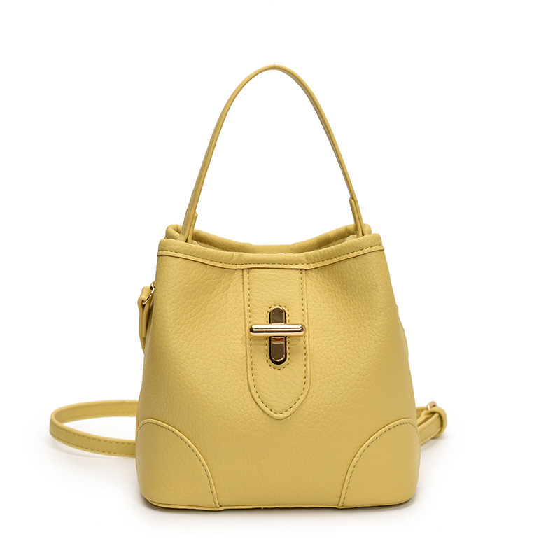 Bolso de mano popular de alta gama para mujer 2025 nuevo bolso de mensajero de todo fósforo de moda exquisito bolso de cubo de un solo hombro de fuego súper caliente