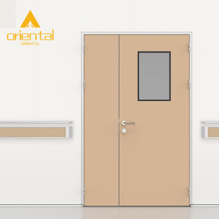 Hospital Outpatient Steel Double Door, Laboratory Clean Room Door, Anti-Better Board Sliding Door, Color Steel Plate Door
