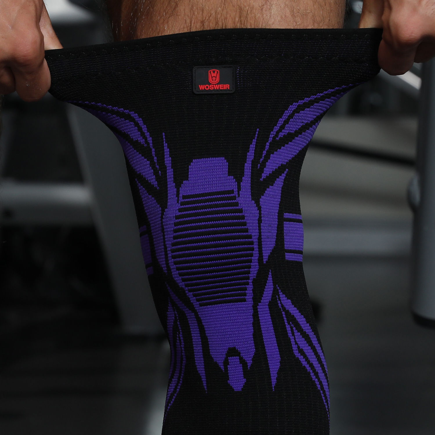 Rodilla deportiva profesional equipo de baloncesto meniscal para hombres y mujeres correr rodilla cubierta antideslizante fitness levantamiento de pesas