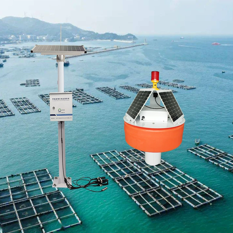 Система мониторинга окружающей среды для разведения рыбы и креветок вблизи побережья