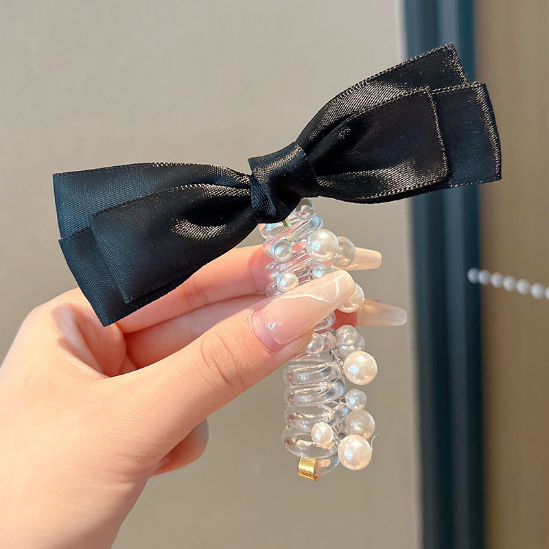 Burbuja trenzada artefacto arco línea telefónica anillo de cabello para mujeres no lastimar cabello de cola de cabello adornamiento de cabello de alta calidad