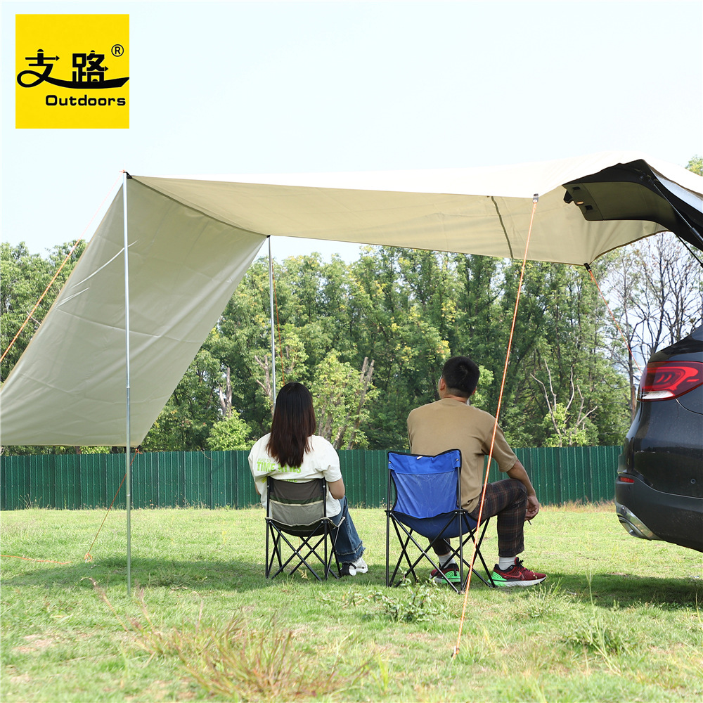 Car car awning side pergola outdoor camping tent side tent car rear tent suv car side canopy