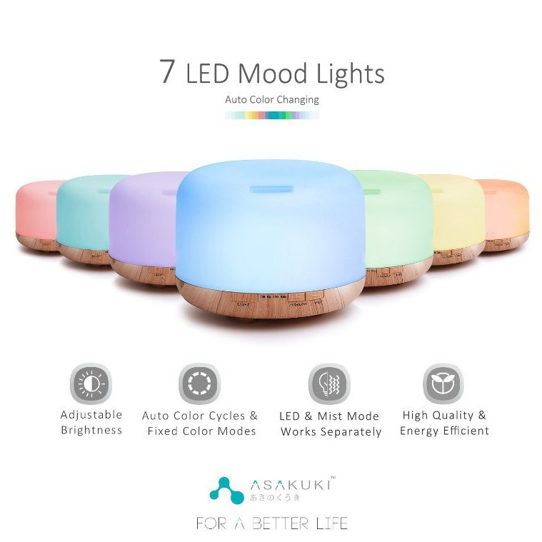 1000ML máquina de fragancia multicolor amplificador de fragancia doméstico mini humidificador de pulverización de fragancia humidificador