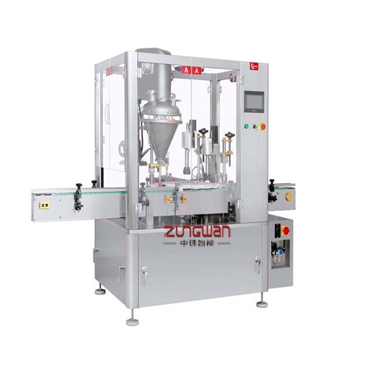 郧阳区医药粉末旋盖机 生产全自动粉剂灌装旋盖机 生产厂家充填机