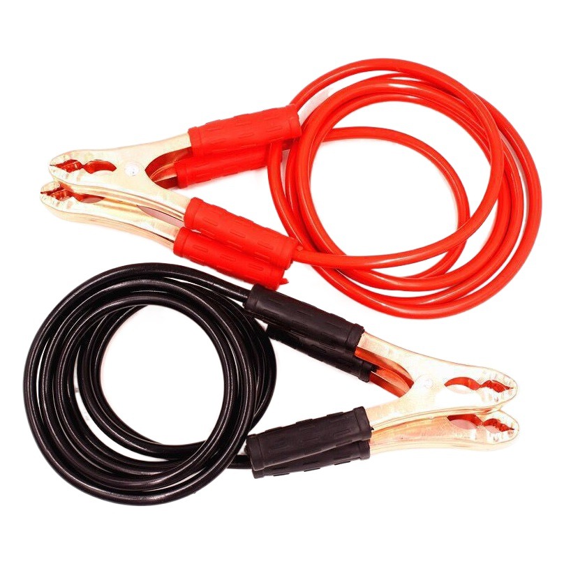 Cable de arranque de emergencia para coches de 4m y 2000A, conexión de batería, portátil y resistente, herramienta de auxilio automotriz