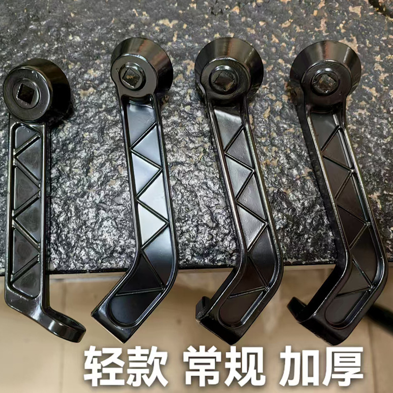 工厂电动车摩托导航车载手机支架外卖骑手底座铝合金后视镜杆压铸