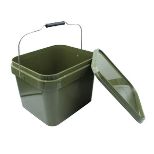 5L/10L�D��Ͱ Boilies����ͰBait Bucket �D�ϔ���Ͱ PP ��~Ͱ