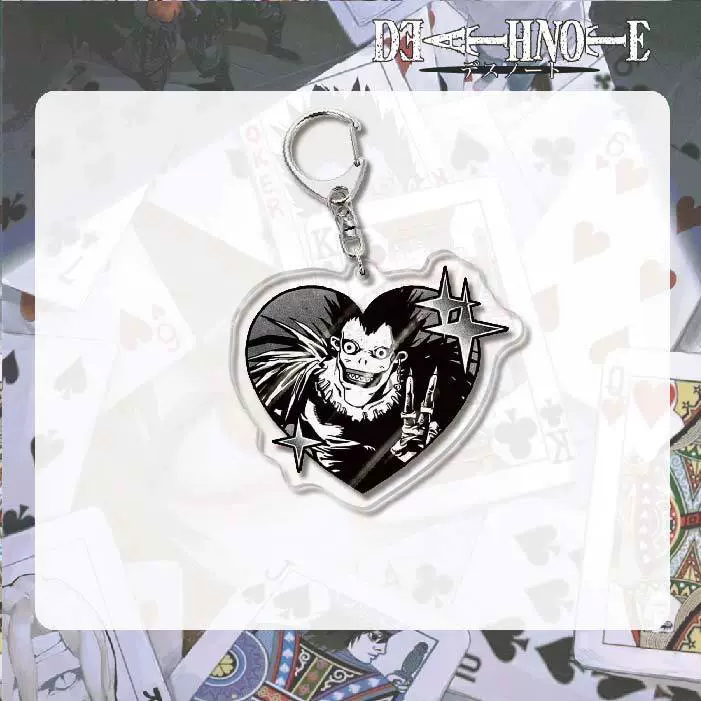 Акриловый брелок Death Note (Death Note) — аниме‑шарм, 24 варианта цвета, 15 г