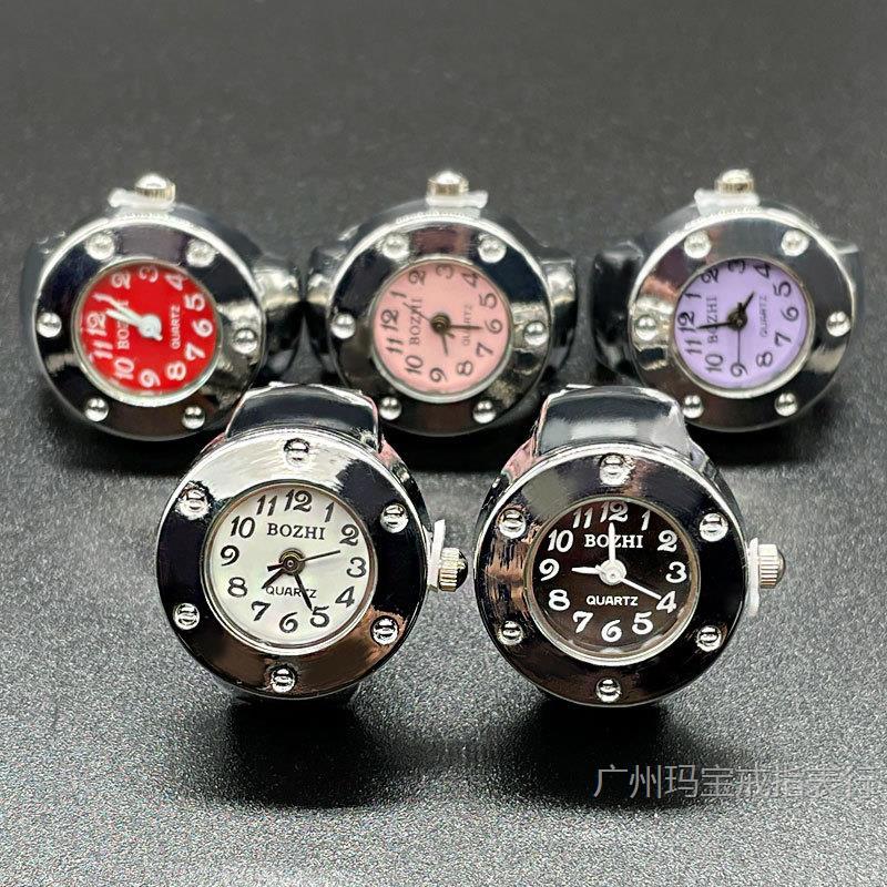 [Ring Watch] Cross-Border E-Commerce Recommends Alloy Case Quartz Watch Ring Personalized Creative Wholesale for Male and Female Couples
