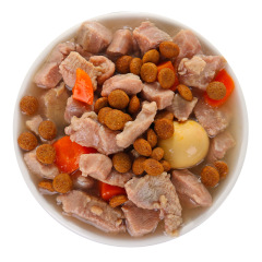 Pet Snacks Direct from Manufacturer: Yihe Steamed Chicken and Duck Egg Cubes, Steamed Egg Dog Wet Food for Dogs, Complete Box of Pet Food Supplements