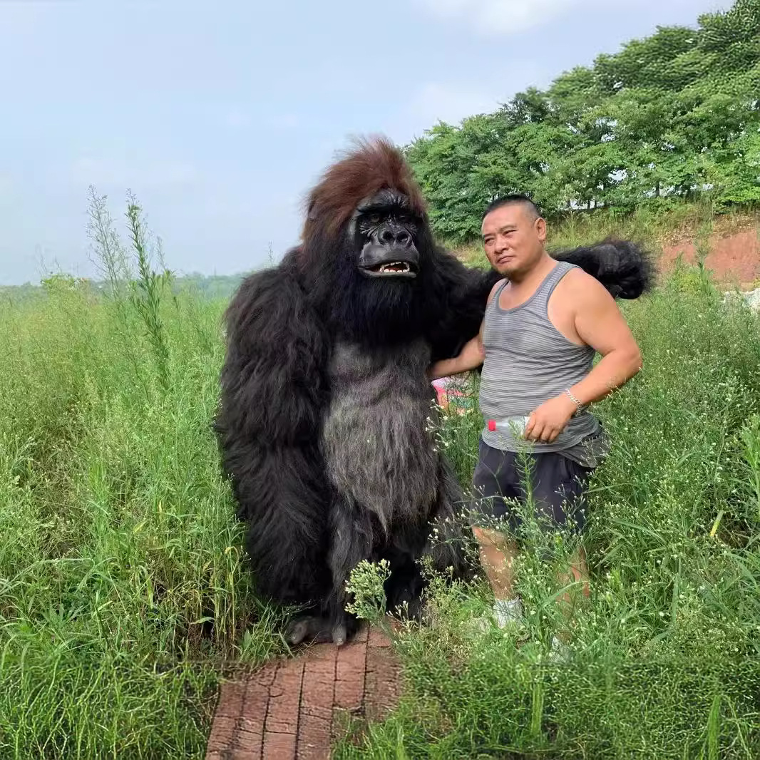 Gorilla Costume Cosplay Realistic Kingkong Costume Transform
