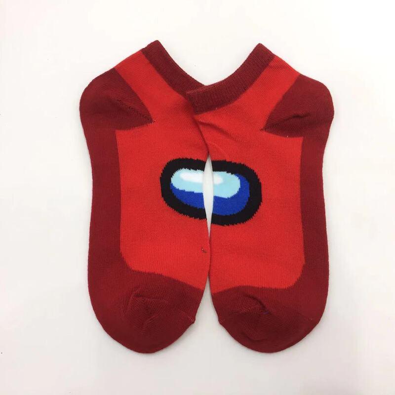 Game anime peripheral among us short socks space werewolf killing Qianhe Qianxun Dragon Ball breathable cotton socks