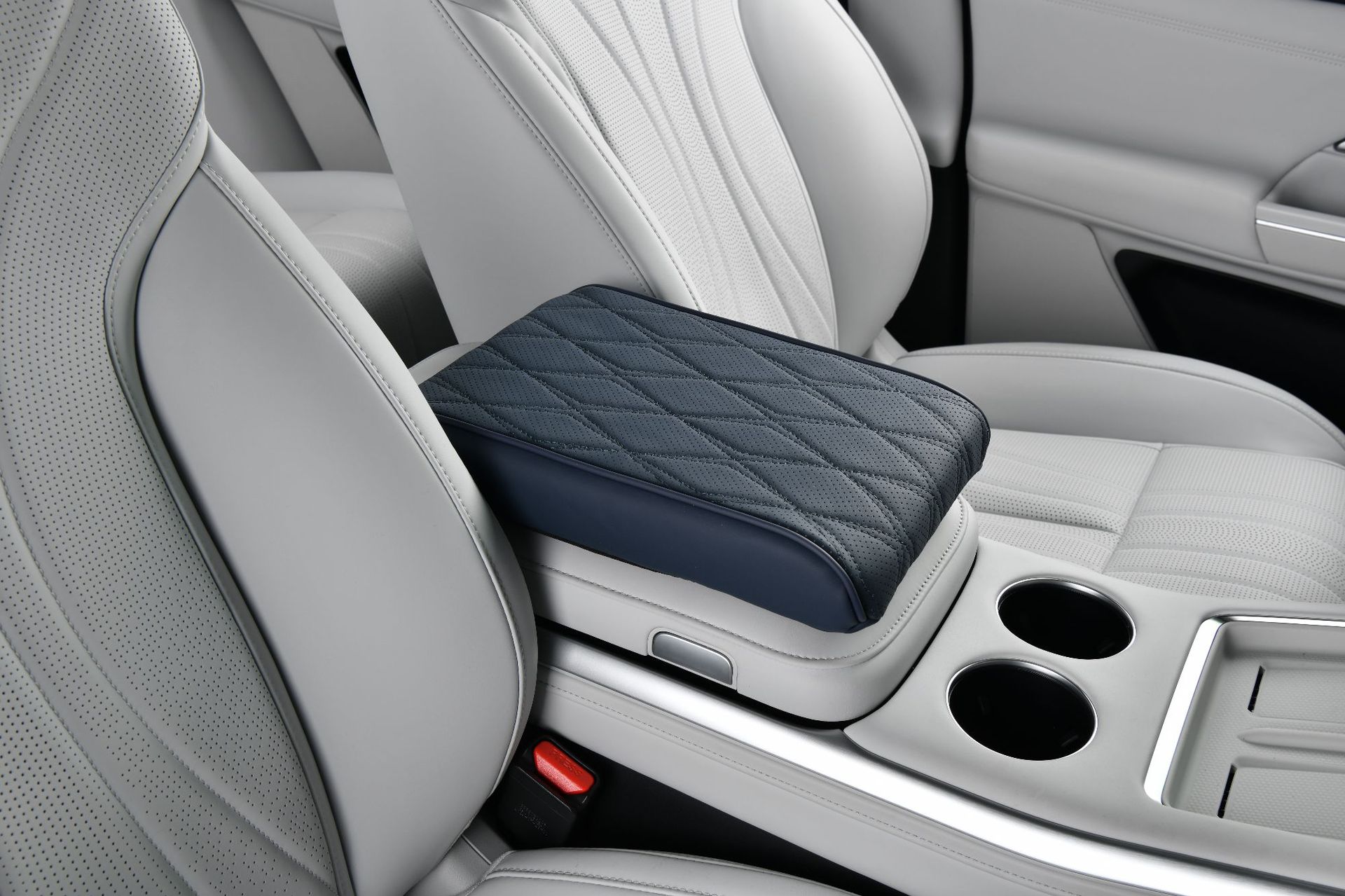 Car Armrest Box Pad Memory Foam Booster Pad Universal Armrest Pillow Central Armrest Box Cover Lengthened, Widened and Thickeneded