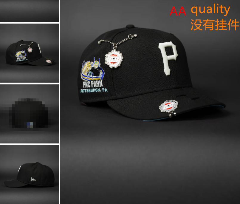 Comercio exterior transfronterizo al por mayor 2026 AA gorra de boca de pato bordado tridimensional ajustable gorra de hip-hop Yankees Dodgers