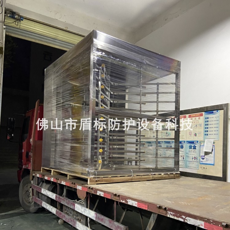 手推单向门 十字旋转闸 出入口手动十字栅栏转闸门入口通道单向闸