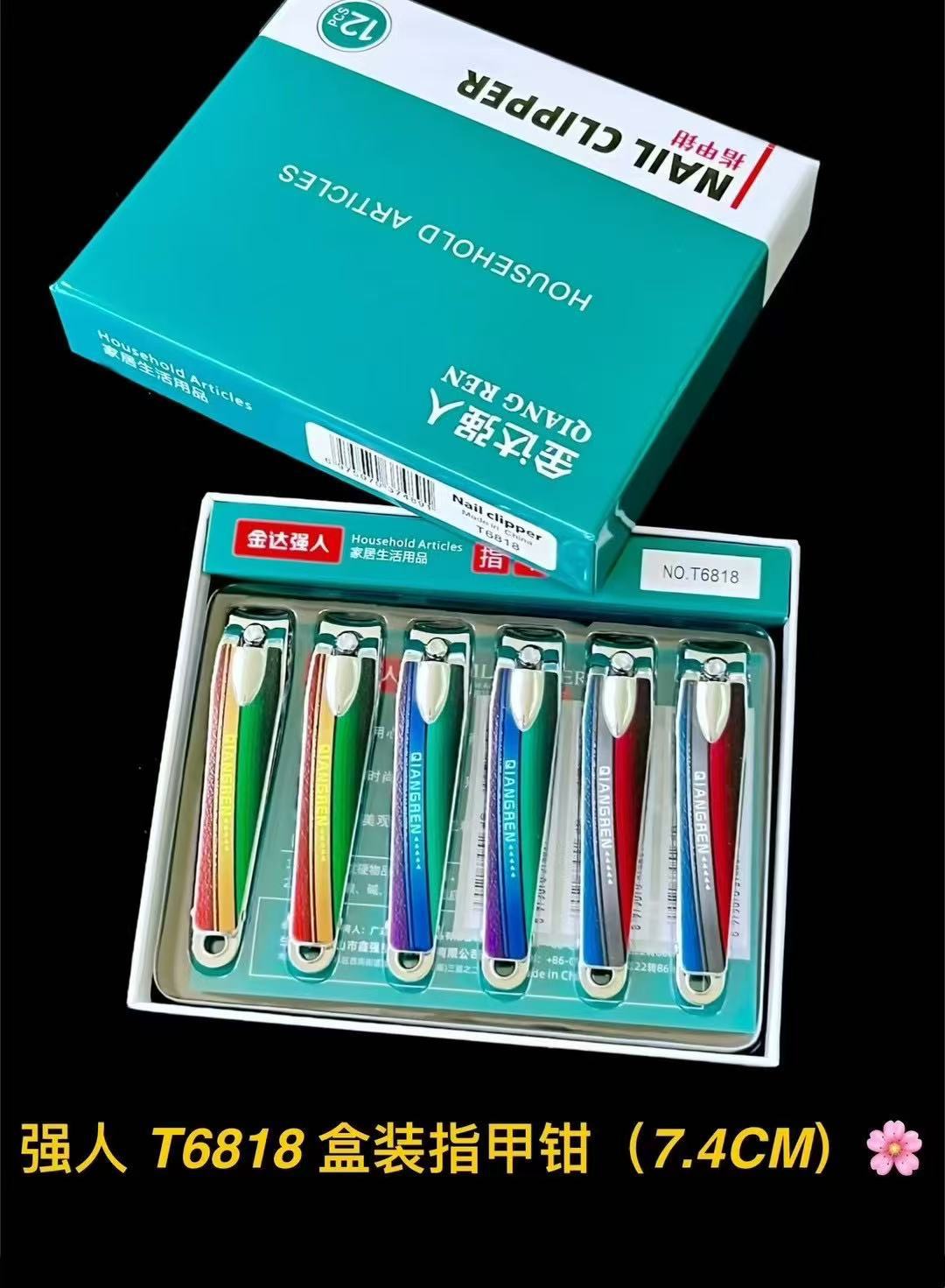 Cuchillos de uñas Jinda Strong 100 cortadores de uñas grandes, medianos y pequeños, cortaúñas de boca plana y cortaúñas de boca oblicua al por mayor