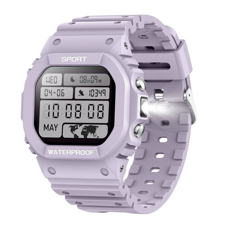 LC31 Smartwatch, 1,75-Zoll-Touchscreen, IP68 wasserdicht, Sportuhr mit Taschenlampe und Kompass, Unisex, Business-Luxus/Sport-Stil_voghion.com