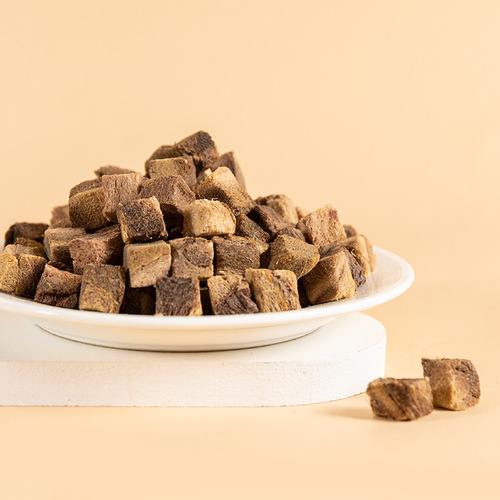 Cat freeze-dried pet snacks, cat and dog universal freeze-dried tuna granules, nutritious grinding teeth manufacturer wholesale 500g