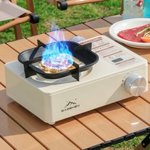 卡式炉户外炉具炊具露营烧烤卡磁炉瓦斯燃气灶烤盘套装四头猛火炉