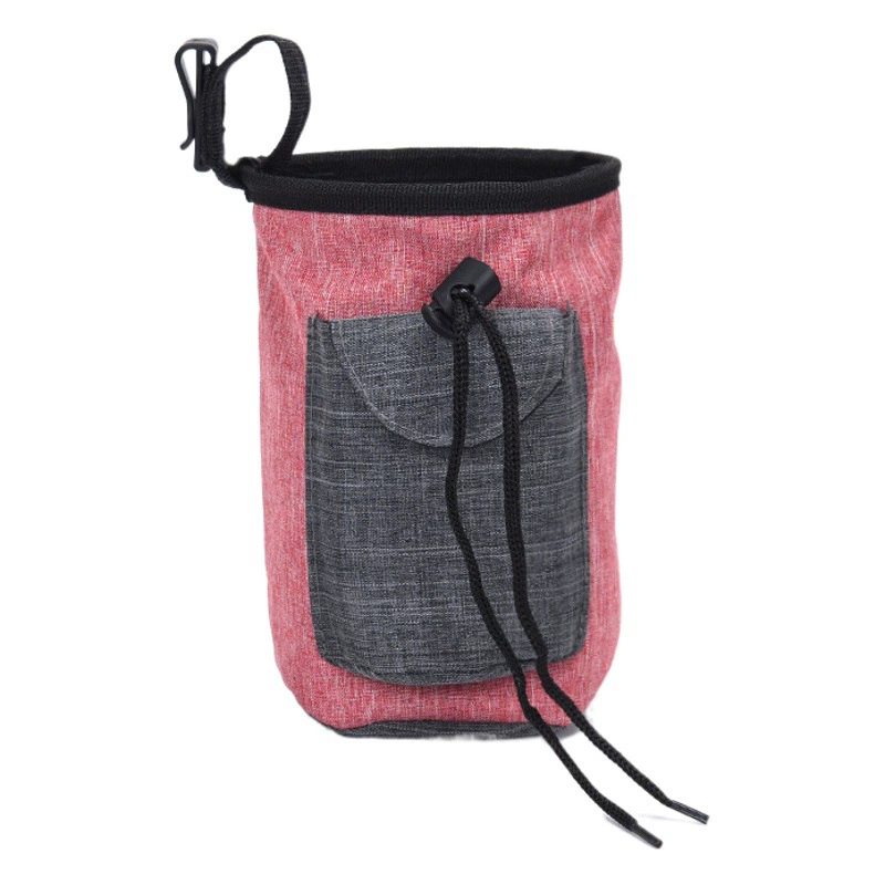 Напечатанный ЛОГОТИП Сумка для собачьей еды Тренировочная поясная сумка Портативная наружная сумка для домашних животных Сумка для собачьей еды