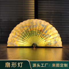 扇形の本の明かりの卸売りのLEDの雰囲気の小さい夜の明かりの文は贈り物を作って電気スタンドの企業の創意の贈り物の扇子の明かりを折り畳みます。