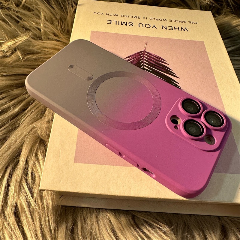 Business, Retro Style Business Retro Gradient Color Silica Gel   Phone Cases