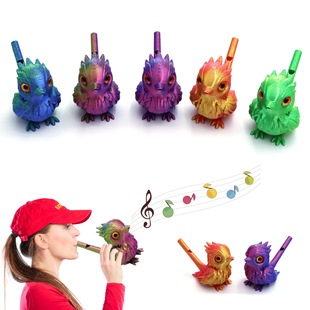 Cross-Border Popular 3D Printed Bird Whistle, Simulated Bird Musical Instrument, Water-Filled Variable Pitch Whistle, Wholesale Stall