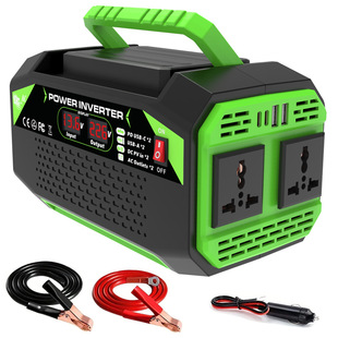 Factory Direct Sales Cross-Border New Product Hot Model 600W12V to 220V/110V Household Solar Car Inverter