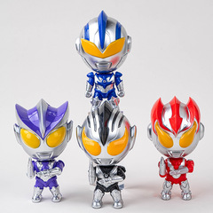 ネット赤児童スーパーマンケーキ装飾振り子変形侠スーパーマン小怪獣少年誕生日パーティー漫画振り子