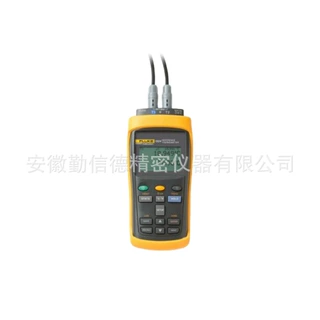 FLUKE福禄克1524参考测温仪两个测量通道测量绘制记录温度传感器