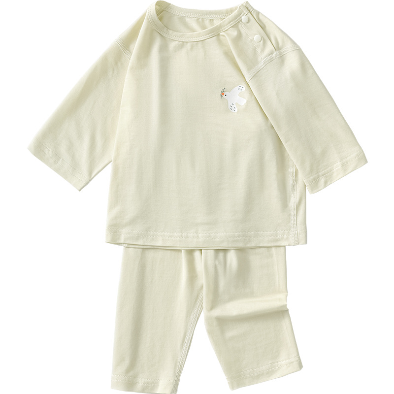 Trajes de bebé de verano para niños delgados pijamas de aire acondicionado de manga abierta para niños y niñas ropa de verano para bebés