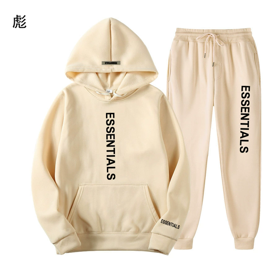 FEAR OF GOD двойная линия Essentials брендовый свитер Tide, костюм с буквами, мужской и женский костюм с капюшоном E