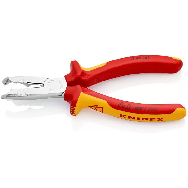 凯尼派克 Knipex изолированная обжимающая клещи обжимной инструмент для провода изолированный кабель ручной обжиматель 13 46 165