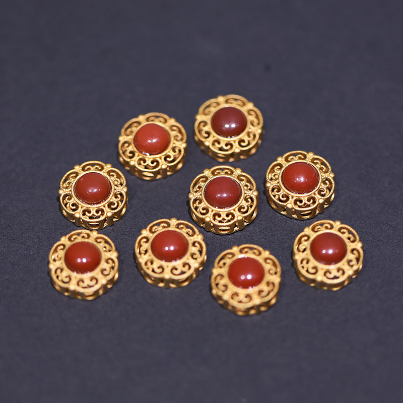 Organic red bracelet