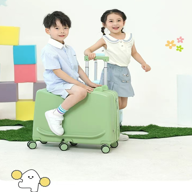 Children's Suitcase for Girls, Rideable Boys' Travel Suitcase, 23inch-Inch Trolley Case with Universal Wheels and Combination Lock for Kids Children's Suitcase for Girls, Rideable Boys' Travel Suitcase, 23inch-Inch Trolley Case with Universal Wheels and Combination Lock for Kids