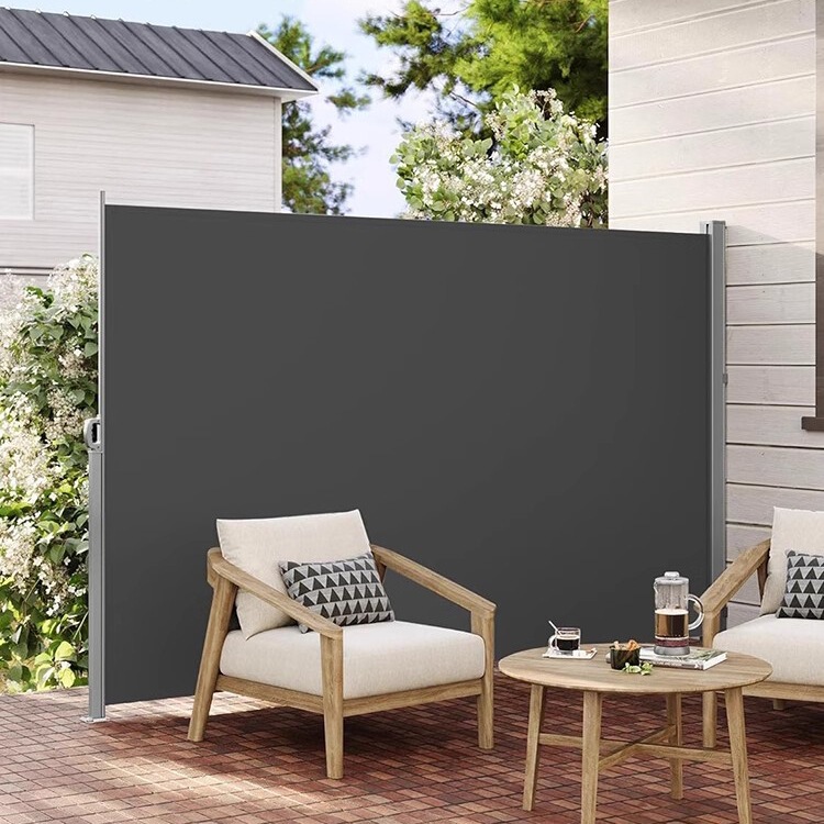 Modern Simple Garden Partition Courtyard Privacy Blocking Office Hotel Automatic Retractable Hand-Pulled Folding Shed