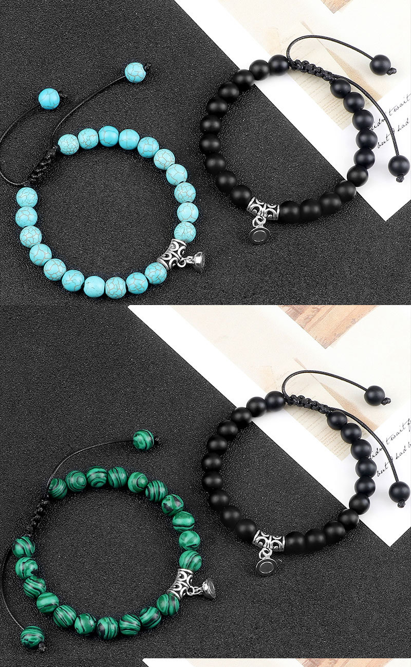 Handgefertigtes Perlenarmband Partner Set Mit Magnetverschluss_voghion.com