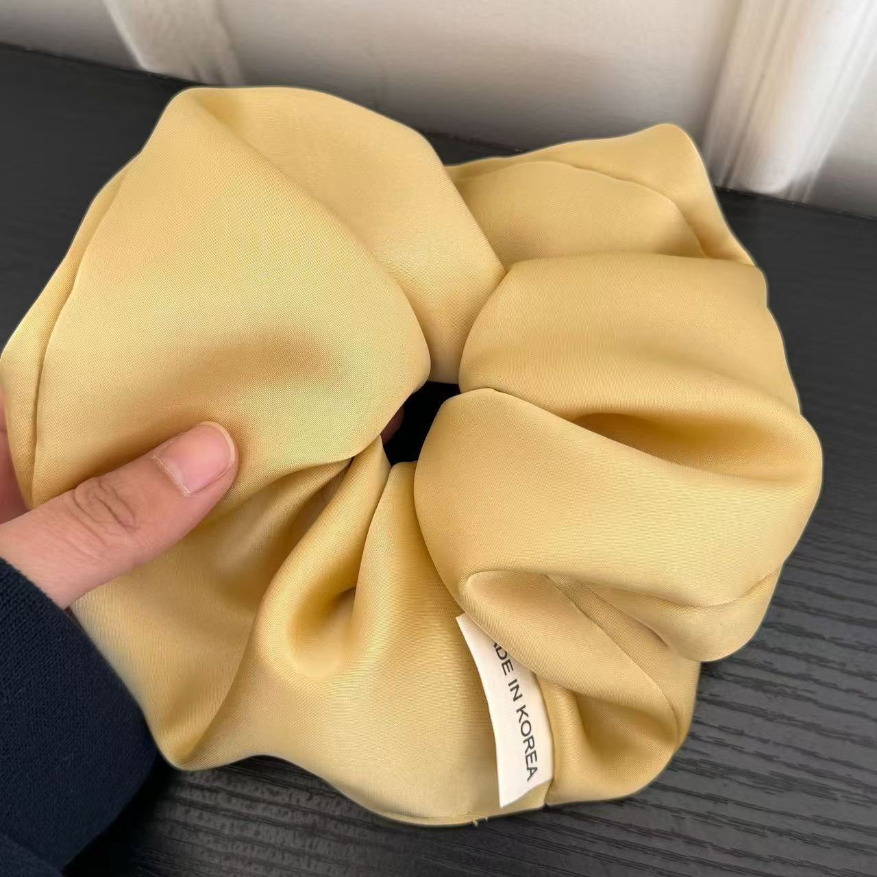 5833 바이탈리티 옐로우 20cm 원형-옐로우 솔리드 컬러