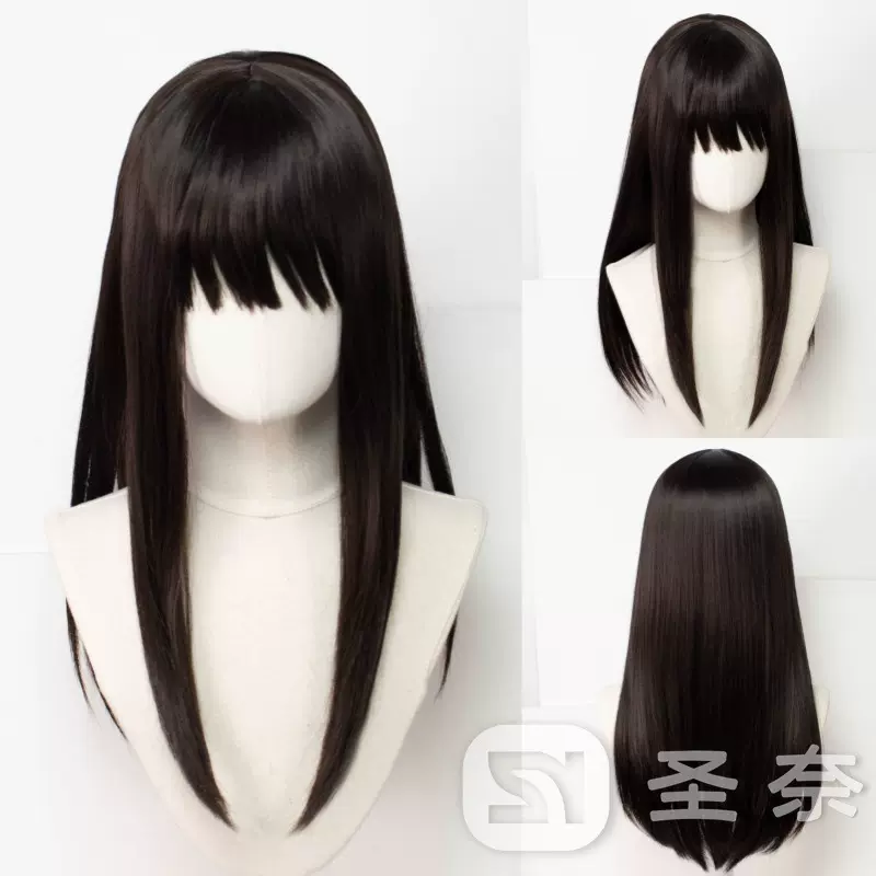 【圣奈】  井之上泷奈 Lycoris Recoil 造型款cos假发 重量：370g