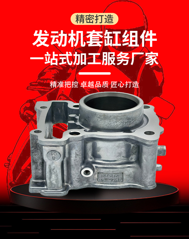 Motorcycle Cylinder Kit Suitable for Yamaha Nmax125 Gpd125 Cylinder Piston Ring 52mm Scooter Yamaha