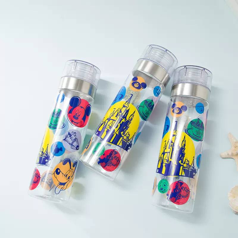 欧式塑料水杯批发欧美夏tritan户外直饮高颜值杯子办公室成人运动