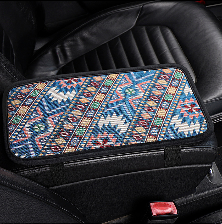 Universal car armrest box cover heightening pad, armrest pad, armrest cushion, protective pad, central armrest pad
