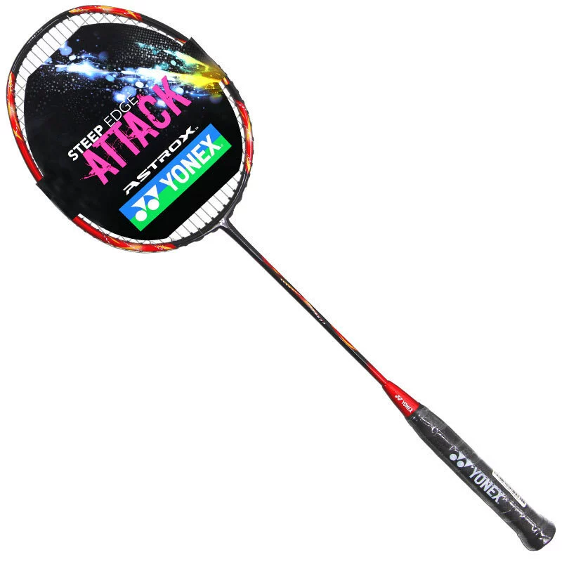 Ракетка для бадминтона Yonex AX21S полная углеродная ракетка одинарная упаковка износ массовая линия 26 фунтов 5U5 огненная глазурь красная