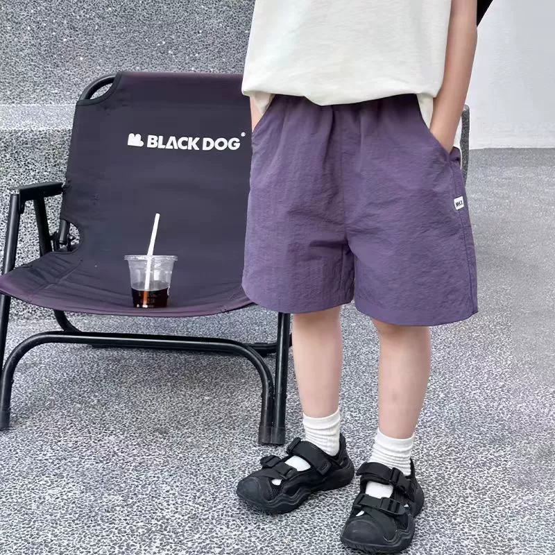 Шорты для мальчиков лето 2025, новые шорты-пятитычные для мальчиков, детские, средние и большие размеры, спортивные, свободные, быстросохнущие, тонкие.