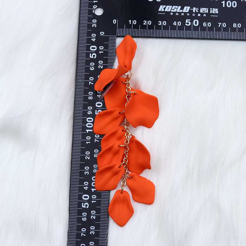 Acrylic Material 1 Pair Elegant Retro Geometric Arylic Drop Earrings